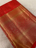 Premium Bridal Semi Kanchipuram Silk Saree - 902915
