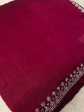 Pure Chinnon Saree