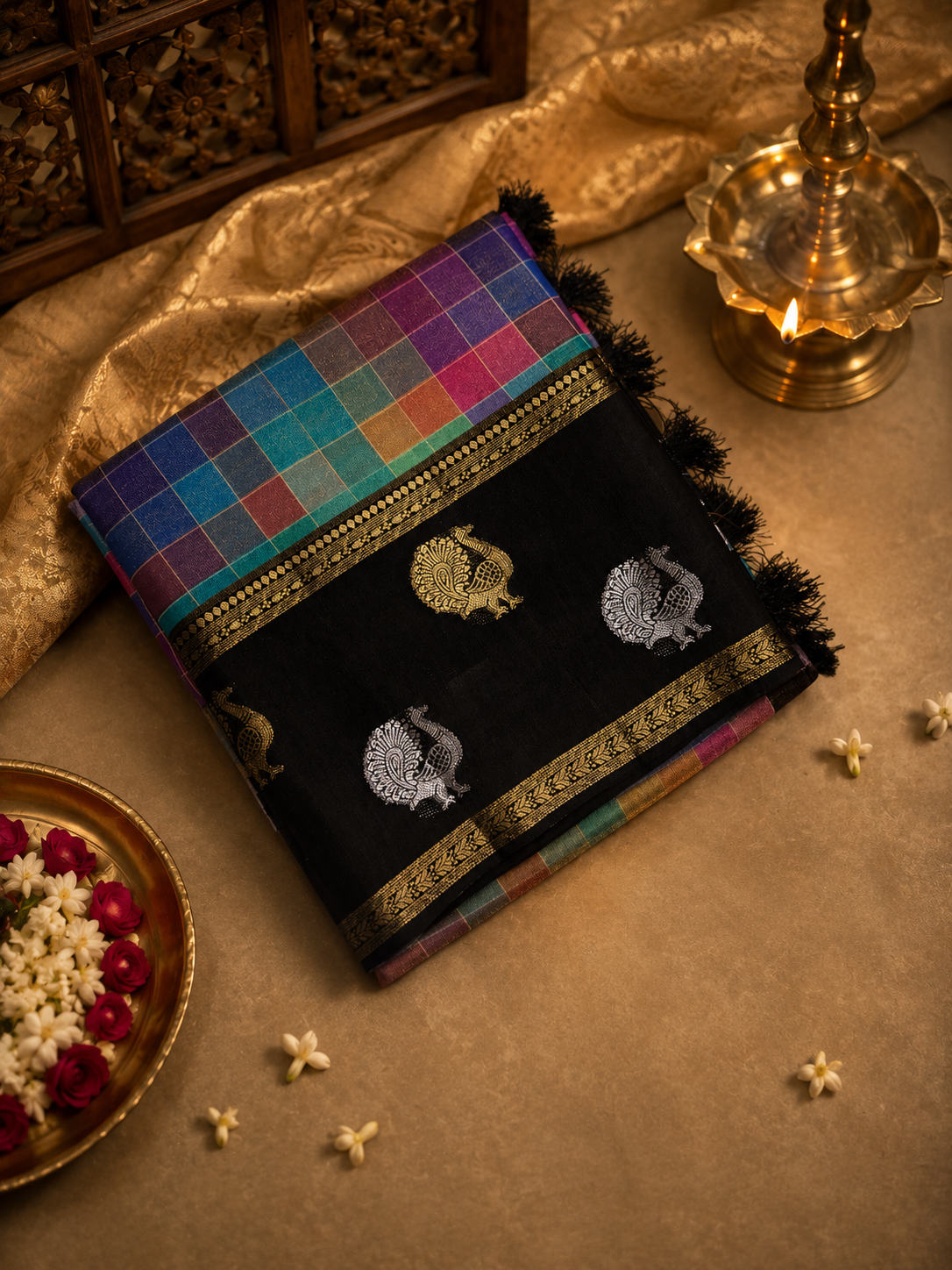 Premium Tissue viscose silk saree