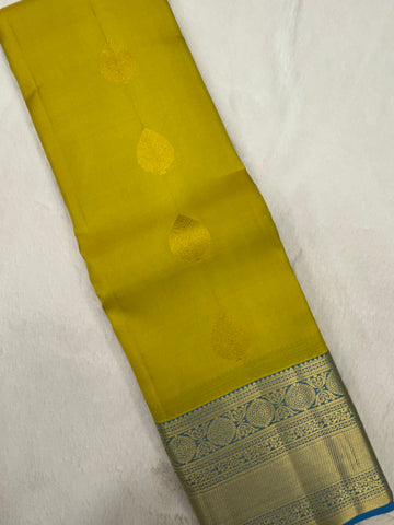 Half Mix Kanjeevaram Silk Saree