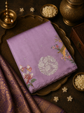 Premium Soft Tassar Saree With Embroidery