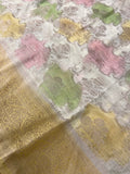 Premium Rangkat Crush Georgette Saree🟡 - 902055