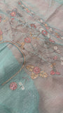 Premium Crush Organza Saree - 902344
