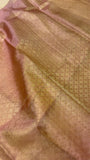 Premium quality organza saree in triple tone