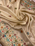 Premium Banarasi Crepe Silk Saree 🦢