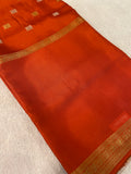 Premium Semi Mysore Crepe Silk Saree - 902499
