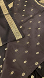 Pure Mix Crepe Mysore Silk Saree🖤 - 902030