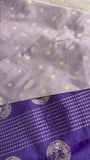 Premium Semi Kanchipuram Silk Saree💜✨