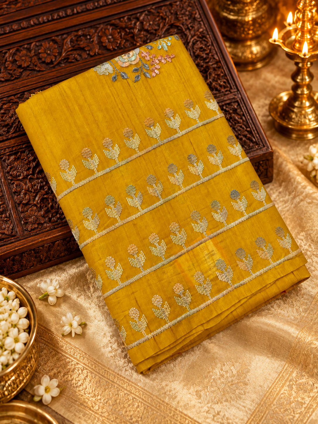 Premium Butter Silk Saree - 901792
