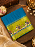 Premium Crepe Semi Mysore Silk Saree- 902663