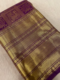 Premium Bridal Semi Kanchipuram Silk Saree - 902785