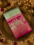 Bridal Semi Tissue Silk Saree
