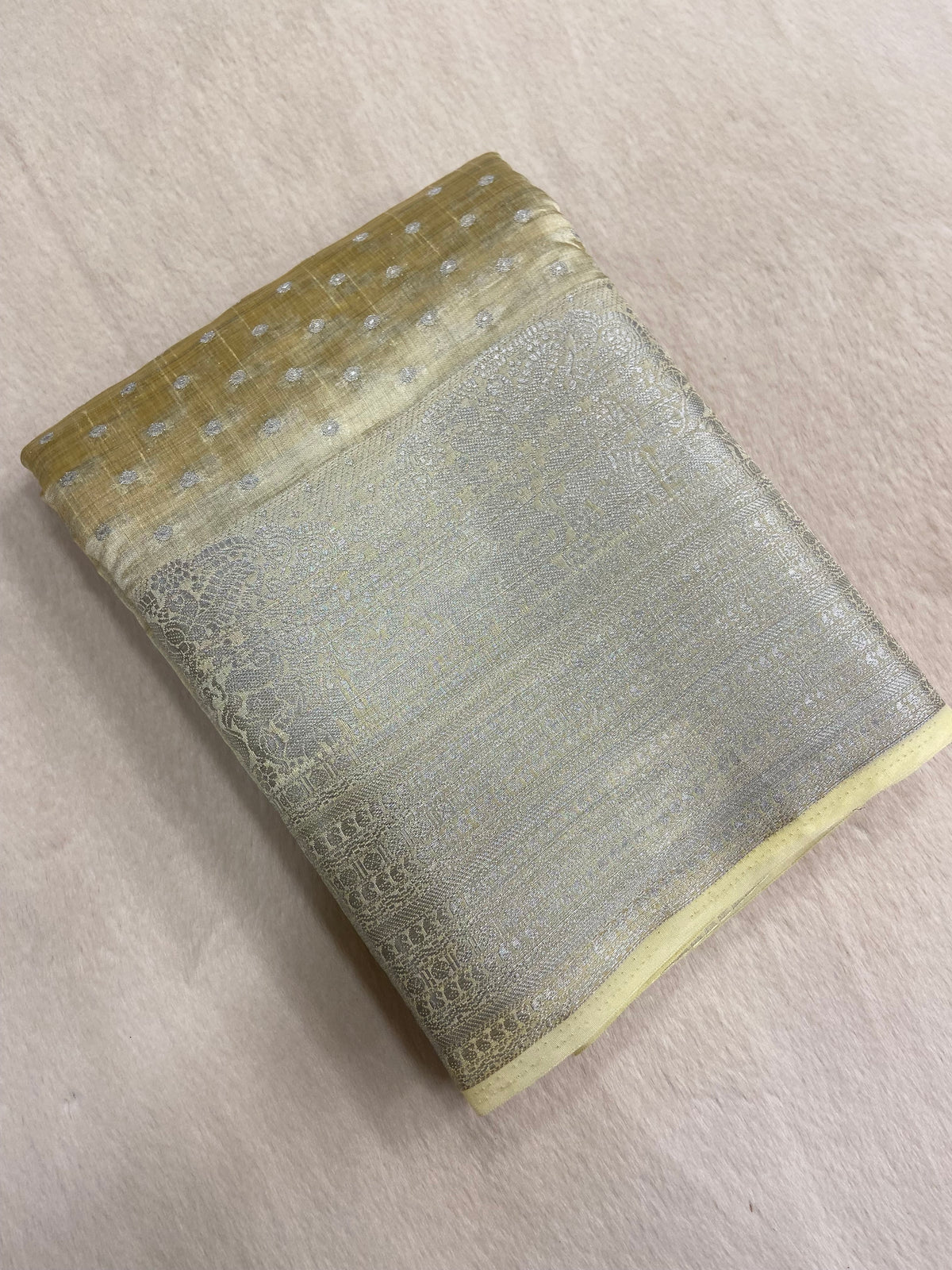 Butter Crepe Silk Saree