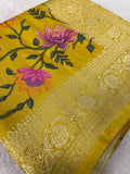 Premium Kalamkari Crepe Silk Saree - 902261