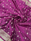 Premium Banarasi Crepe Satin Silk Saree