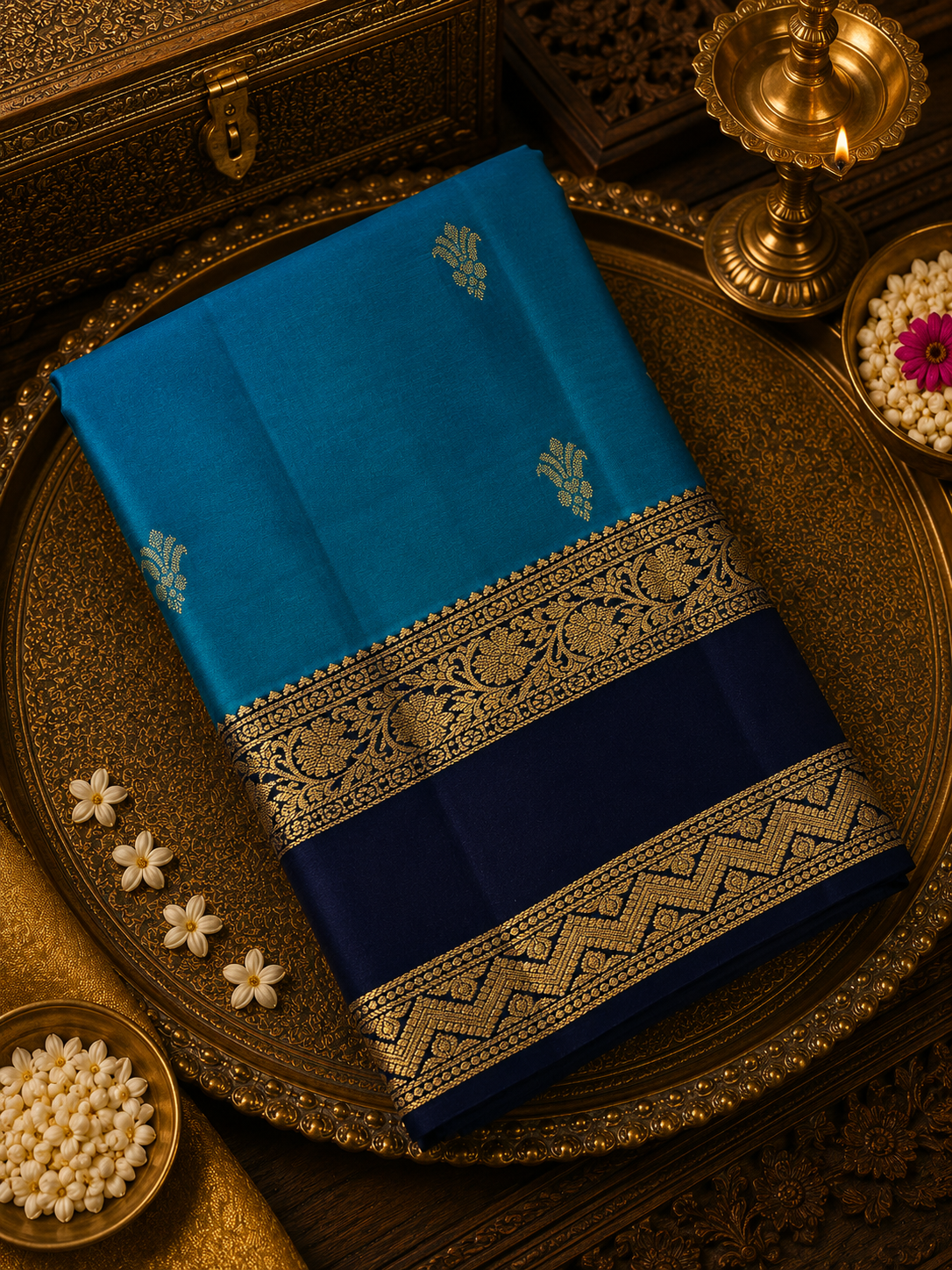 Pure Kanjeevaram Silk Saree