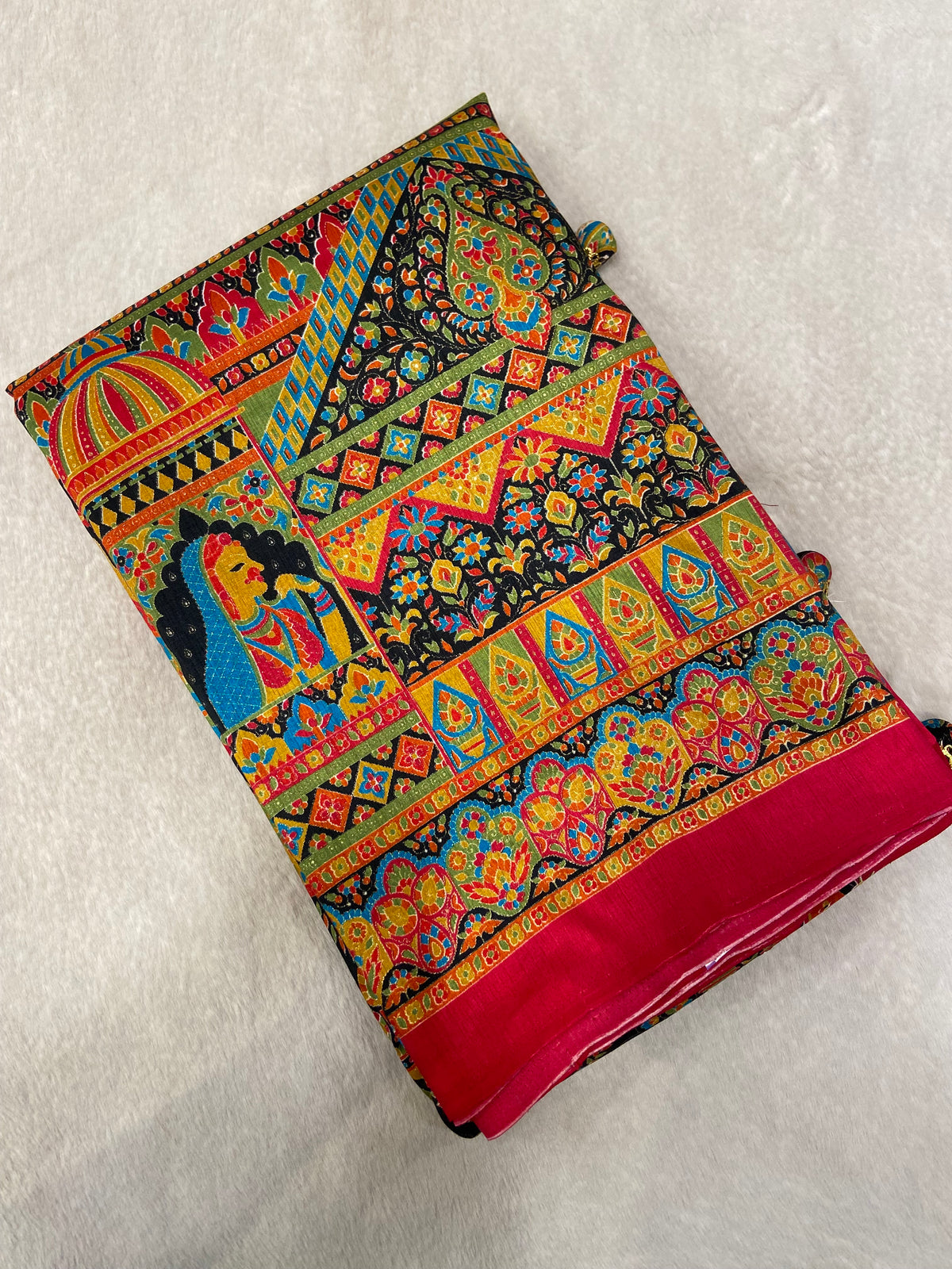 Premium Pashmina Silk Saree