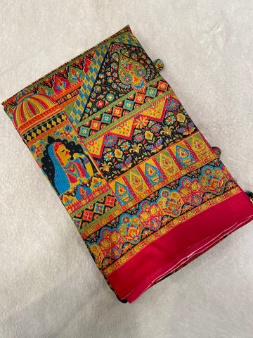 Premium Pashmina Silk Saree