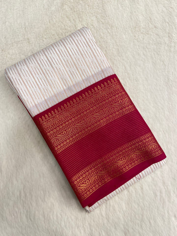 Mini kanchi Silk Saree