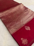 Pure Crepe Satin Silk Saree