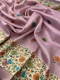 Premium Banarasi Crepe Silk Saree