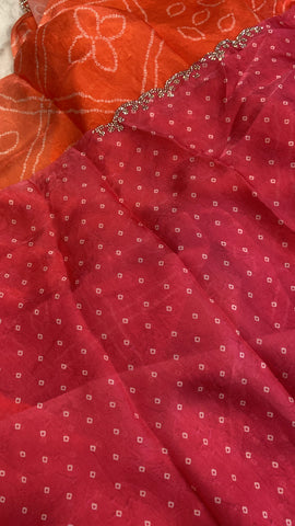 Premium Fendicrush saree