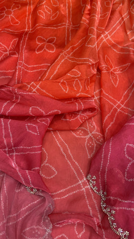 Premium Fendicrush saree