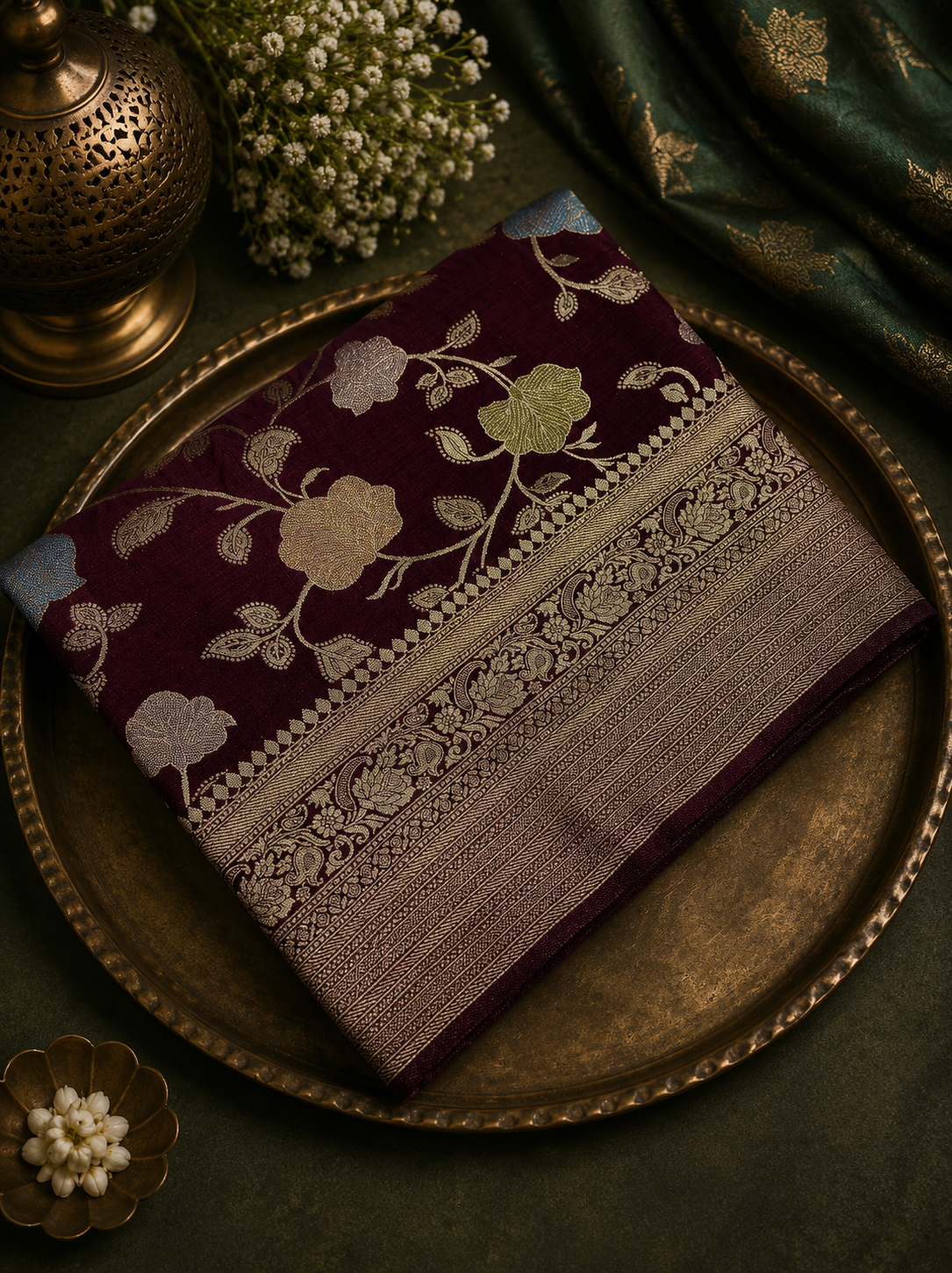 Premium Heritage Cotton Saree