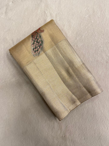 Bridal Semi Tissue Silk Saree