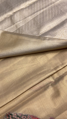 Bridal Semi Tissue Silk Saree