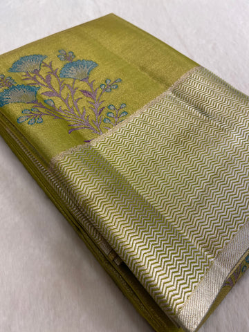 Bridal Semi Tissue Silk Saree