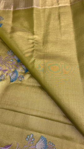 Bridal Semi Tissue Silk Saree