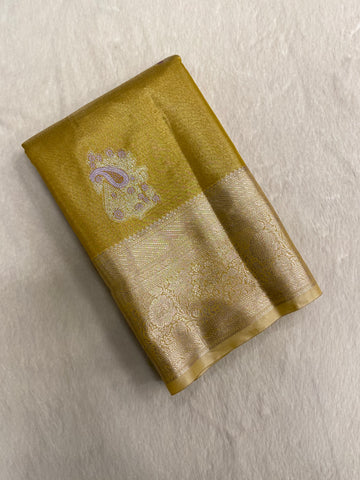 Bridal Semi Tissue Silk Saree