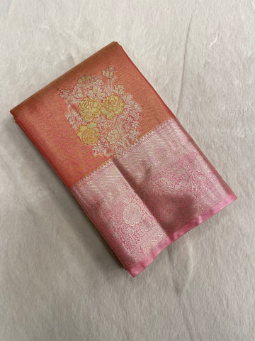 Bridal Semi Tissue Silk Saree