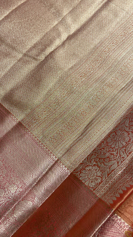 Bridal Semi Tissue Silk Saree