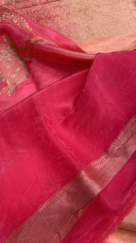 Pure Chinnon saree