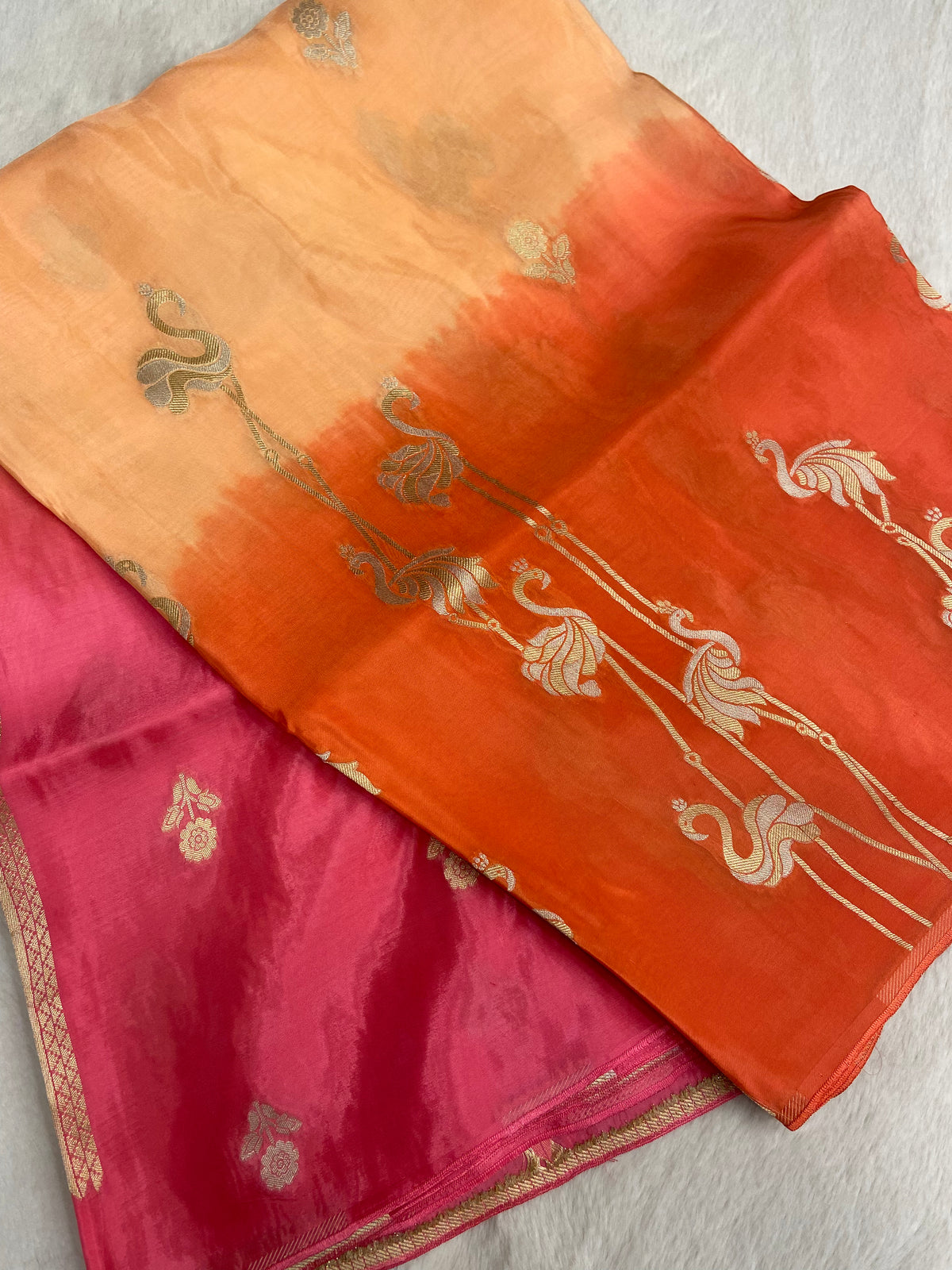 Pure Chinnon saree