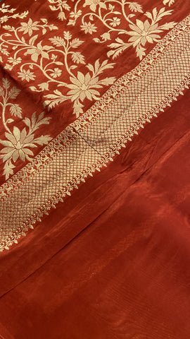 Pure Chinnon saree