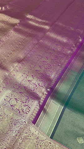 Half Mix Kanjeevaram Silk Saree