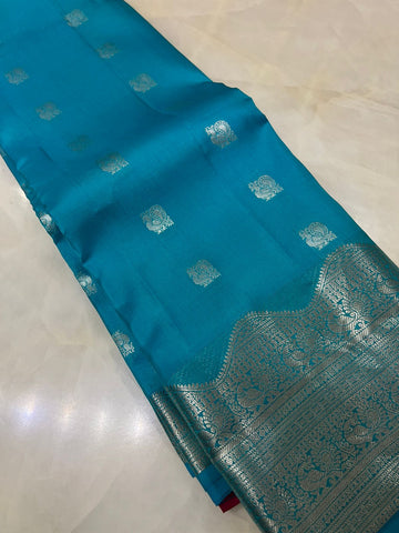 Half Mix Kanjeevaram Silk Saree