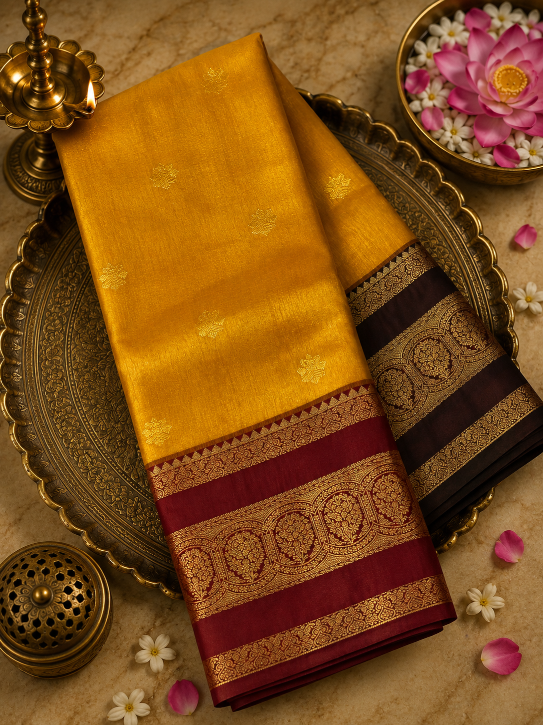 Premium Semi Kanchipuram Silk Saree