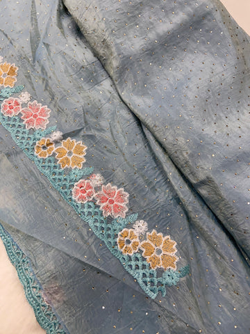 Pure Chinnon Saree