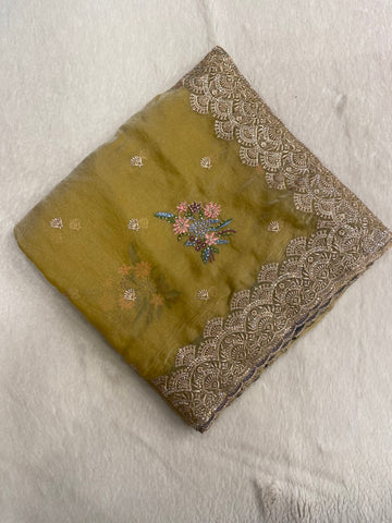 Premium Soft Organza Saree