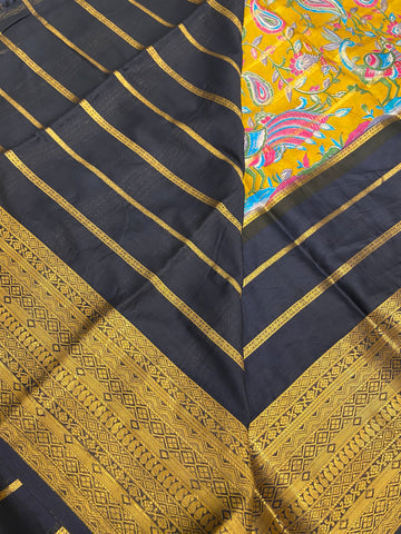 Premium Printed Semi Crepe Mysore Silk Saree