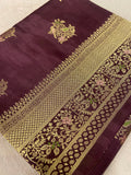 Premium Banarasi Mashru Silk Saree - 902973