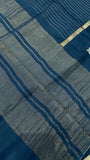 Pure Mix Crepe Mysore Silk Saree 💙 - 902976
