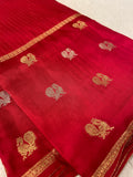 Pure Mix Crepe Mysore Silk Saree 💗- 902976