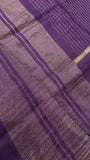 Pure Mix Crepe Mysore Silk Saree 💜- 902976