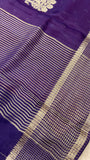 Pure Crepe Chinnon Saree - 902971
