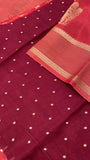 Pure Crepe Chinnon Saree 🌸- 902971